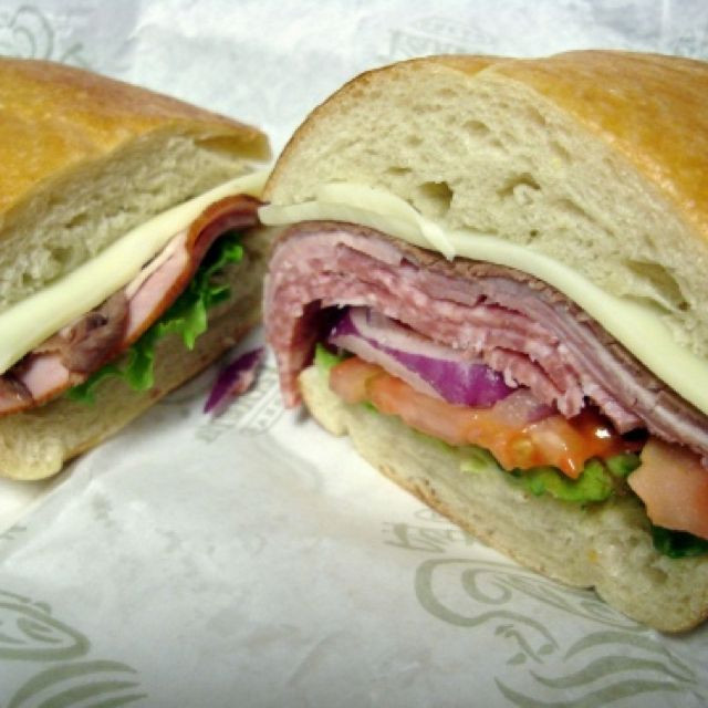 Panera Bread Ham &amp; Swiss Sandwich On Whole Grain
 Italian bo Roast beef smoked turkey ham salami