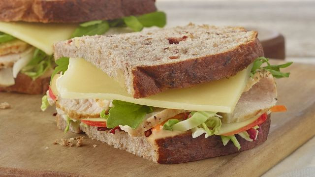 Panera Bread Ham &amp; Swiss Sandwich On Whole Grain
 Panera s 2015 Holiday Menu Features New Chicken Ham