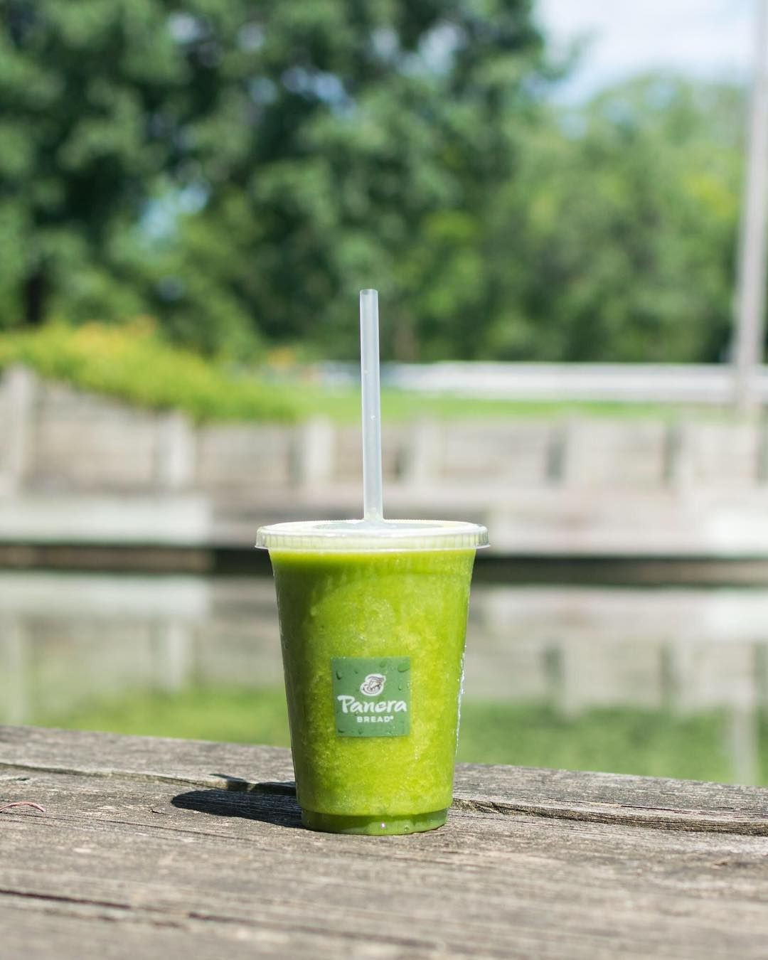 Panera Bread Smoothies
 Green with smoothie envy