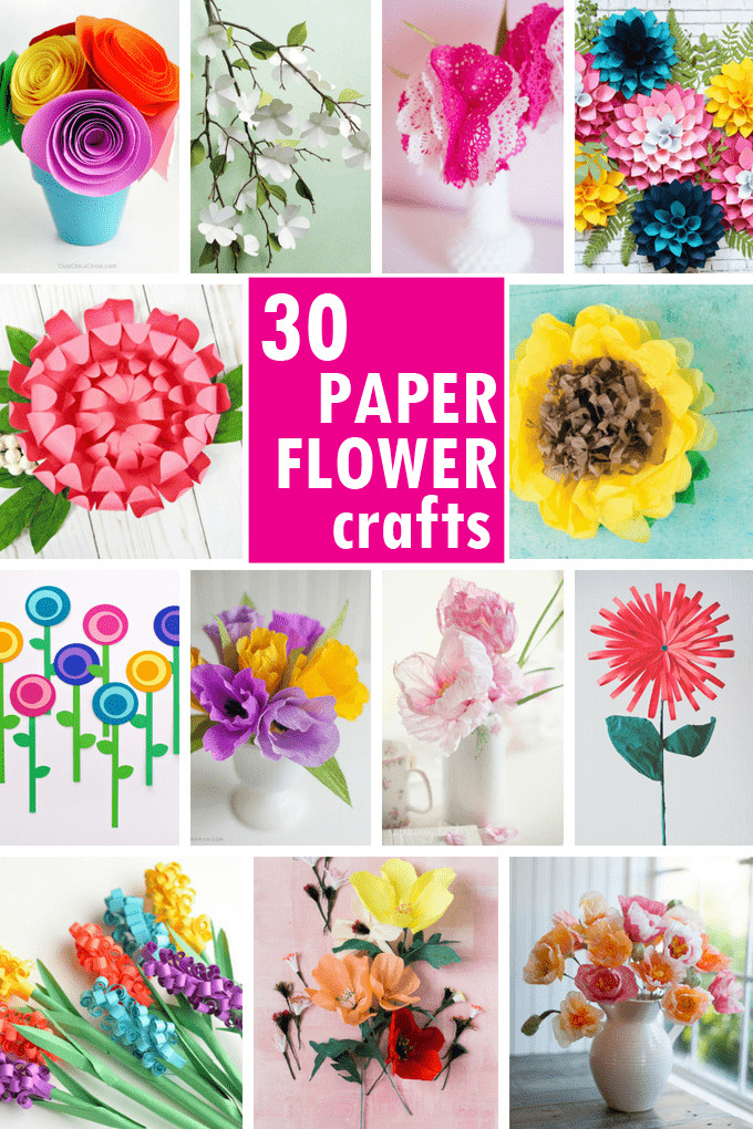 Paper Craft Ideas For Adults
 30 of the best PAPER FLOWER tutorials the decorated cookie