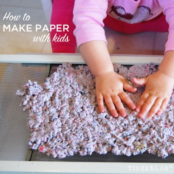Paper Makes For Kids
 How to Make Paper with Preschoolers