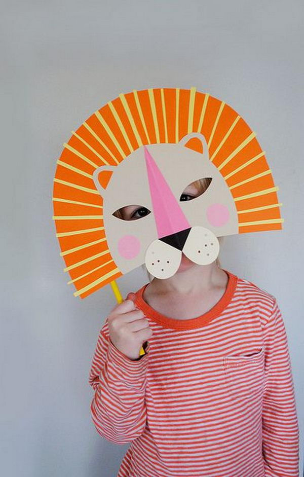 Paper Makes For Kids
 20 DIY Halloween Mask Crafts for Kids