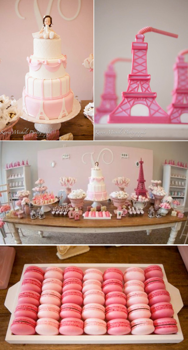 Paris Birthday Party Decorations
 Kara s Party Ideas Pink Paris French Girl Birthday Party