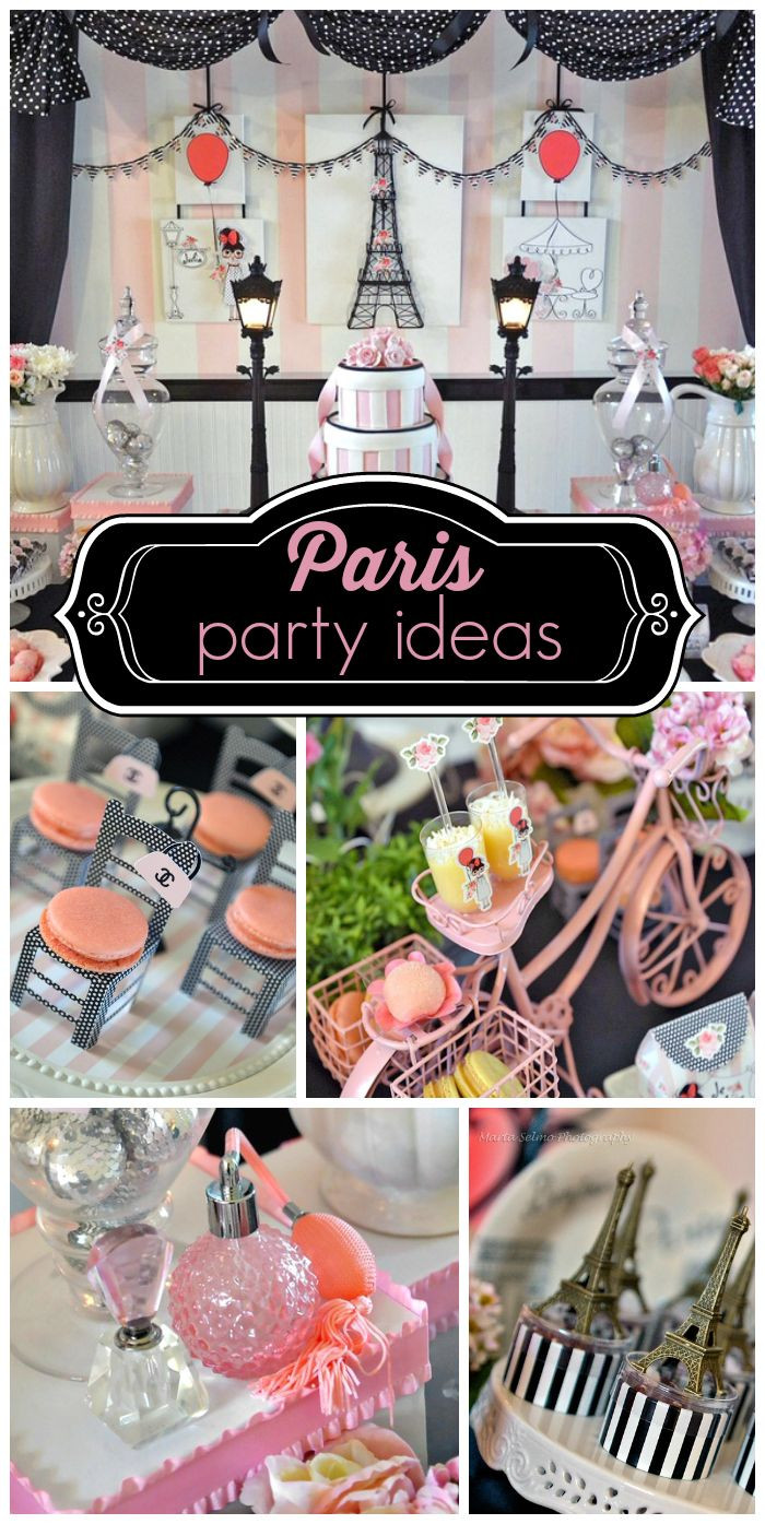 Paris Birthday Party Decorations
 Southern Blue Celebrations PARIS PARTY