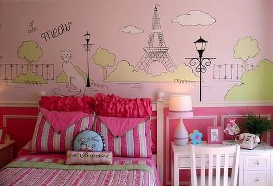 Paris Themed Bedroom For Girl
 Paris Themed Bedrooms Ideas for Teen Girls