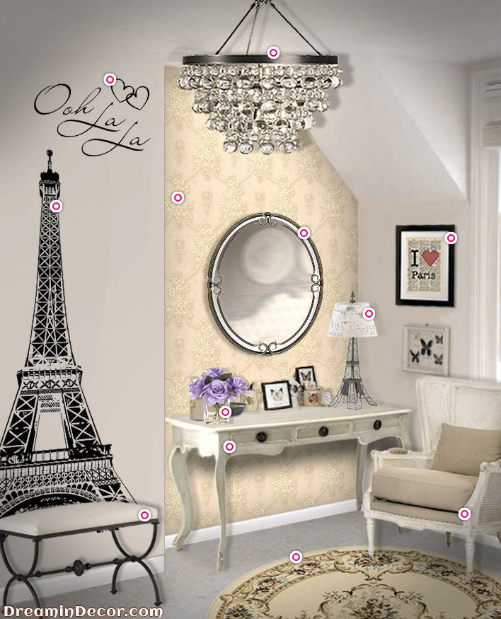 Paris Themed Bedroom For Girl
 The 25 best Paris themed bedrooms ideas on Pinterest