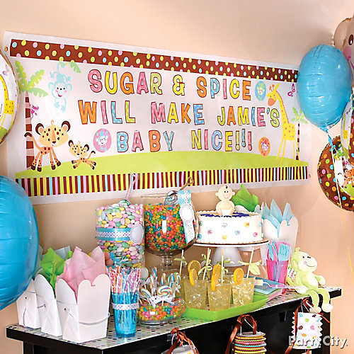 Party City Baby Shower Banner
 Personalized Baby Shower Banner Idea Party City