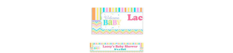 Party City Baby Shower Banner
 Custom Gender Neutral Baby Shower Banners Party City