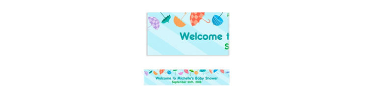 Party City Baby Shower Banner
 Custom Gender Neutral Baby Shower Banners Party City