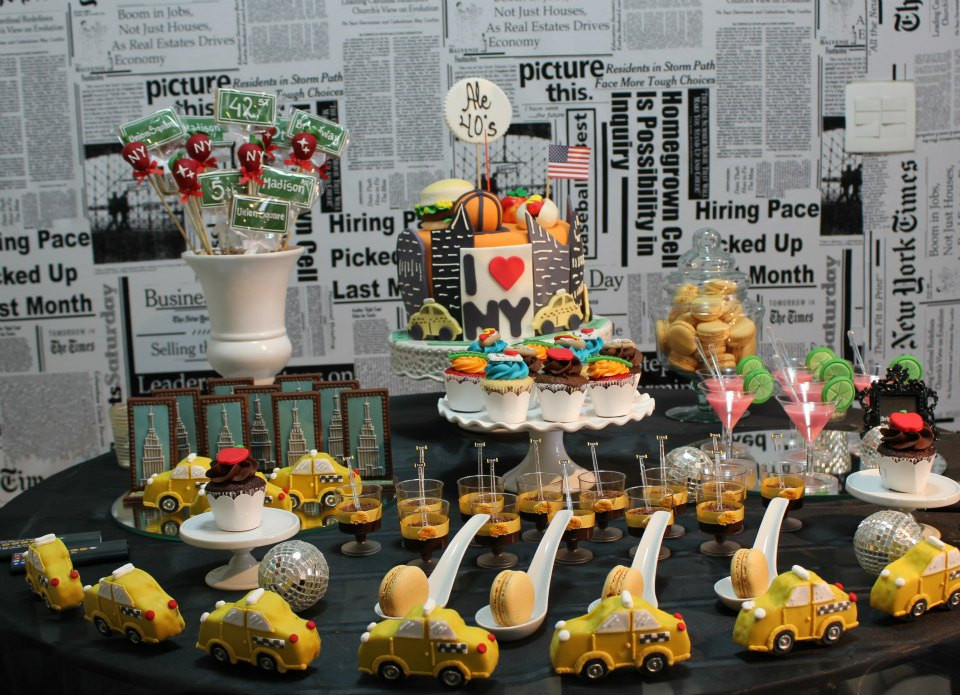 Party City Birthday Themes
 Fabulous New York Themed Ideas B Lovely Events