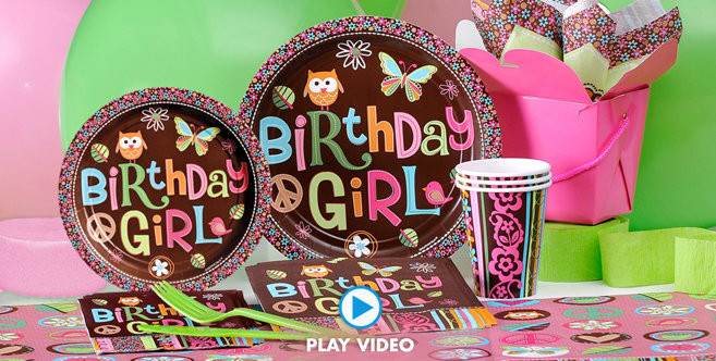 Party City Birthday Themes
 Hippie Chick Birthday Party Supplies Hippie Chick