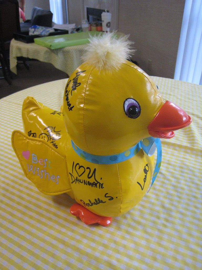 Party City Rubber Duck Baby Shower
 Rubber Duck baby shower found at Party City