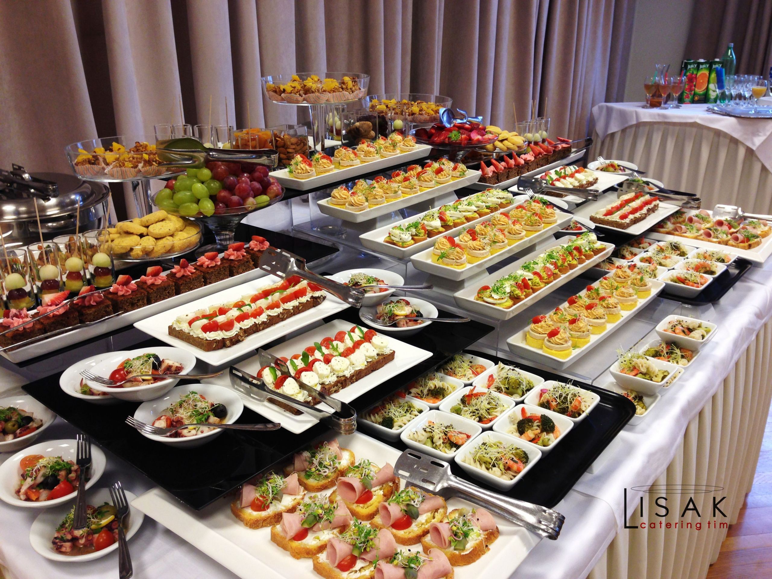 food presentation ideas for party