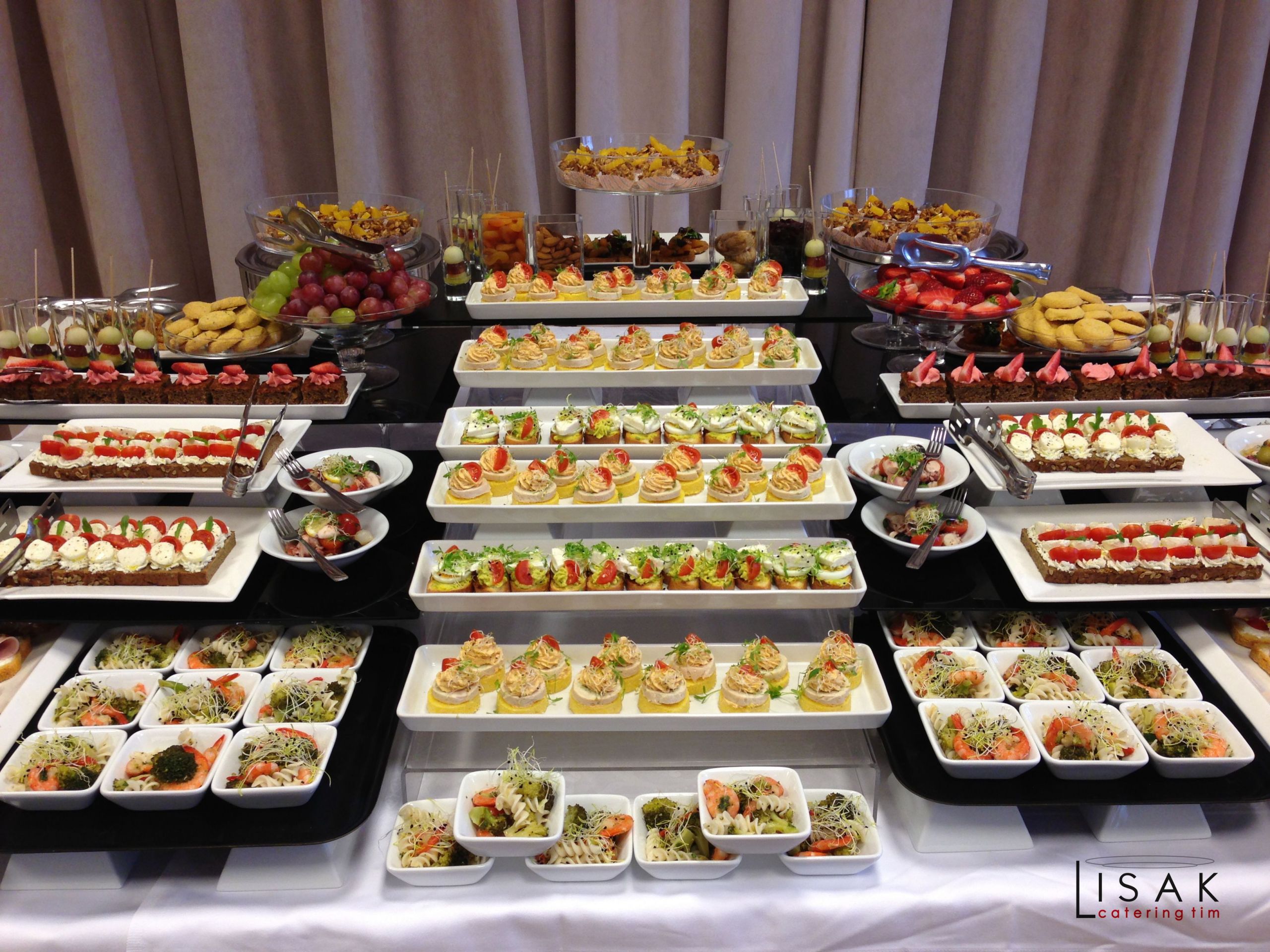 Party Food Ideas Buffet Finger Foods
 Catering Lisak fingerfood