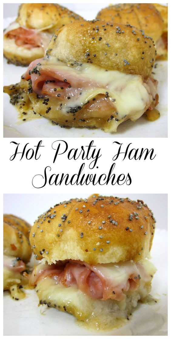 Party Ham Sandwiches
 Hot Party Ham Sandwiches Football Friday