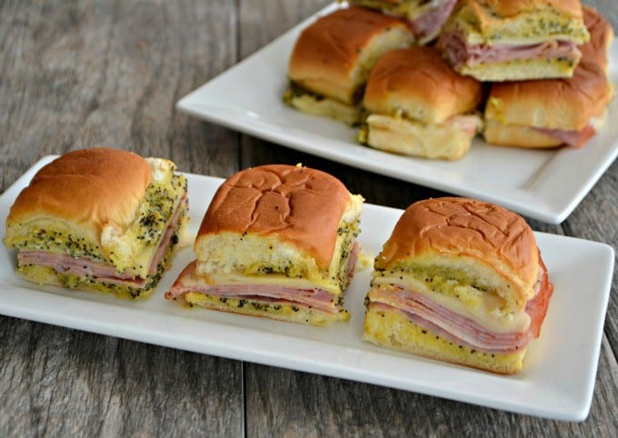 Party Ham Sandwiches
 Ham and Cheese Party Sandwiches