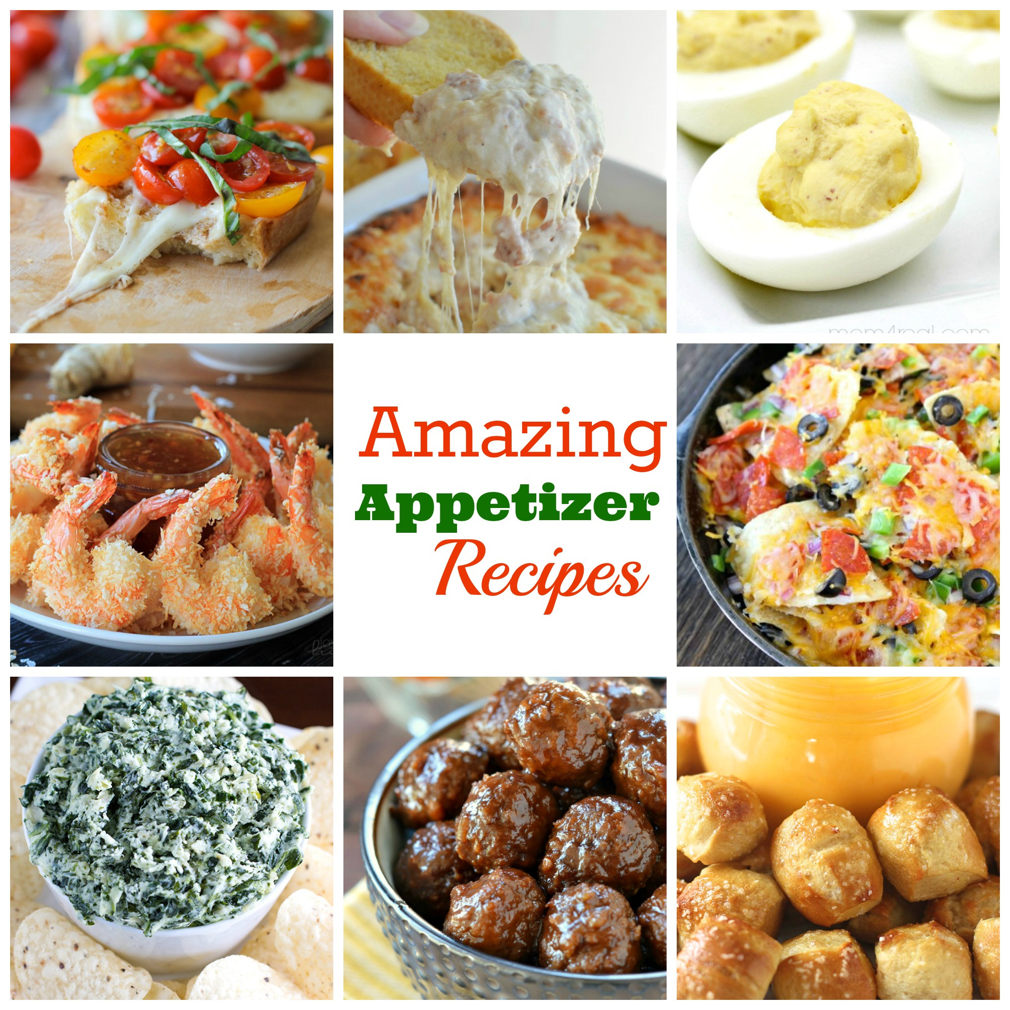 Party Snacks Recipes
 Amazing Party Appetizers