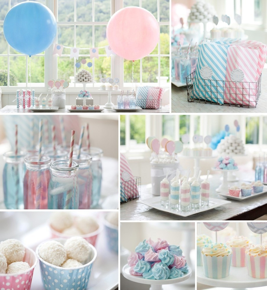 Party Store Baby Shower
 Baby pink baby blue party supplies set for kids prince