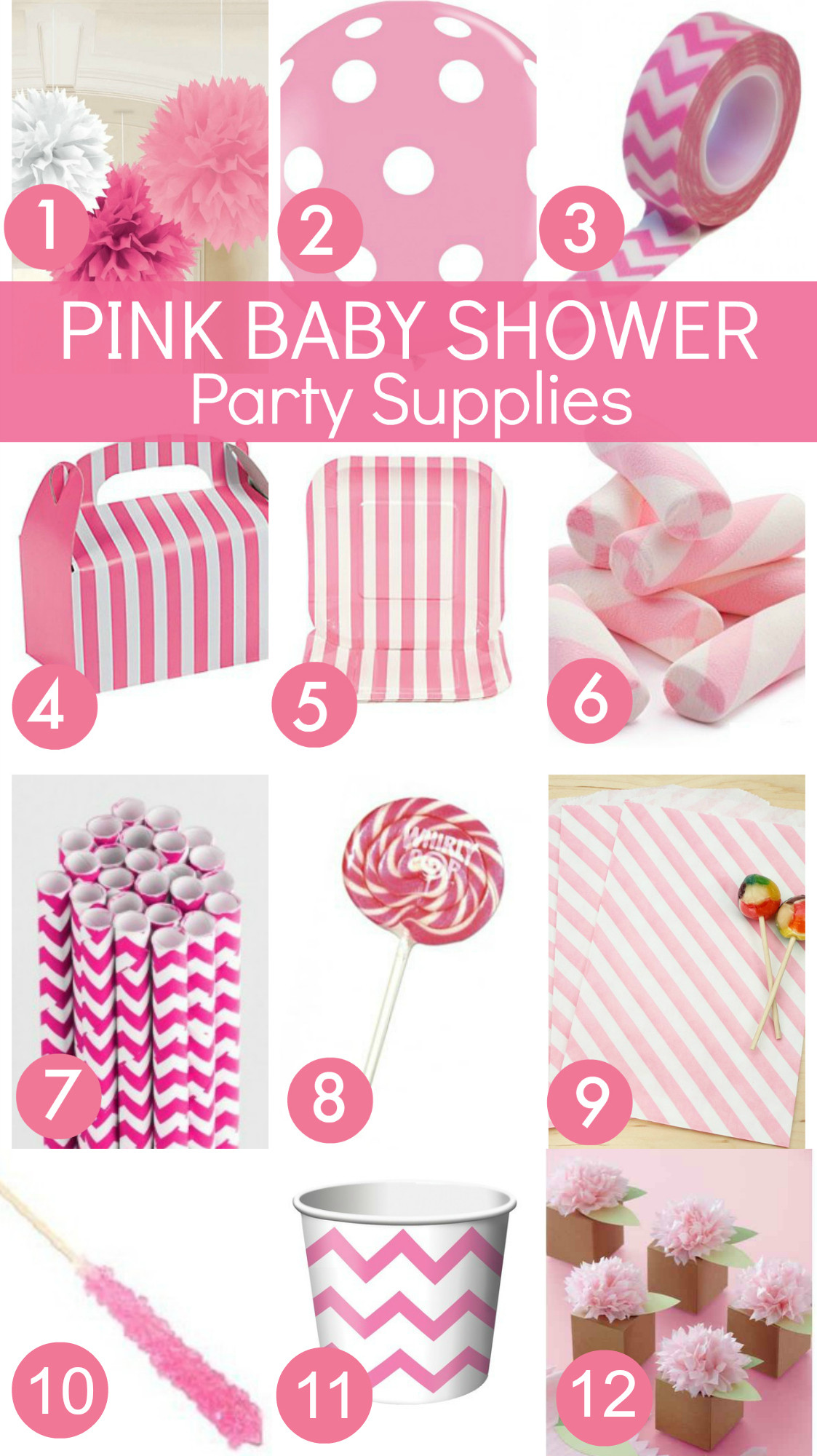 Party Store Baby Shower
 Pink Baby Shower Ideas