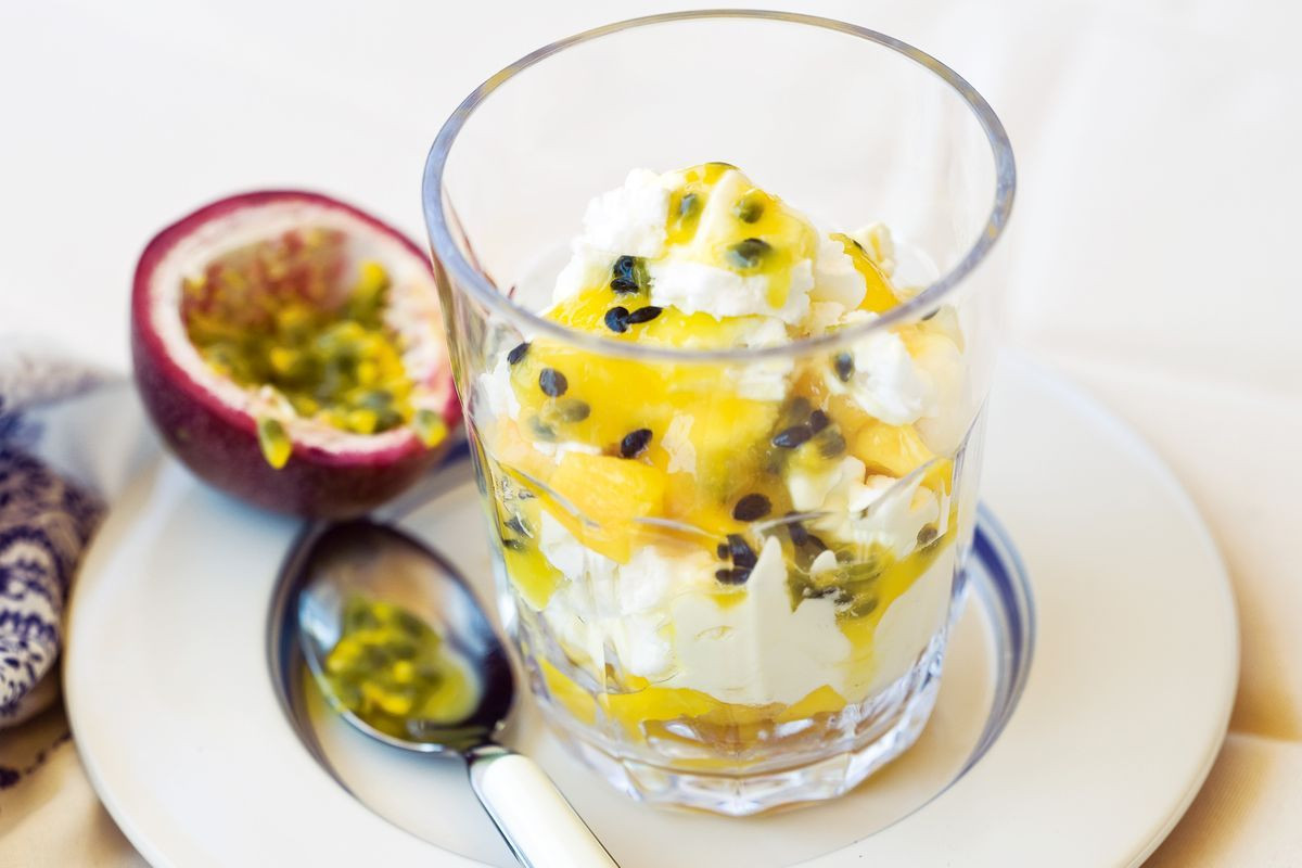 Passion Fruit Desserts Recipes
 Mango and passionfruit Australian mess Recipes