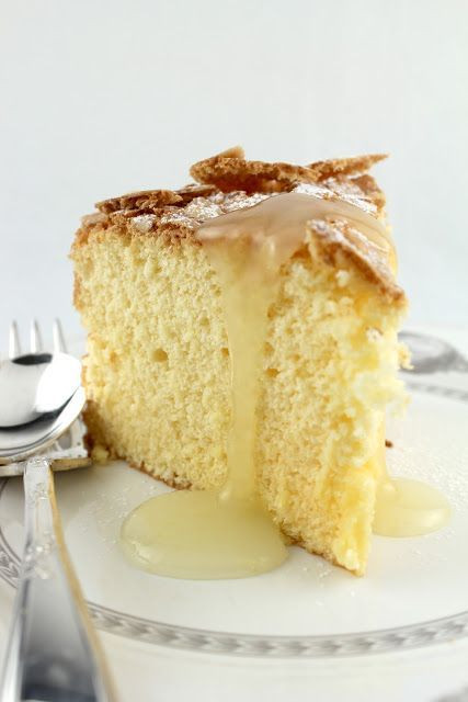 Passover Angel Food Cake
 Passover Lemon Almond Sponge Cake with Warm Lemon Sauce