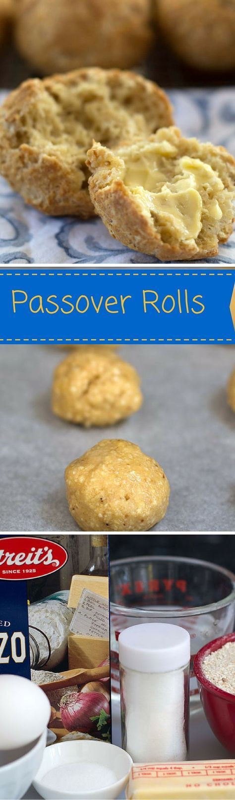 Passover Rolls Recipe
 Passover Rolls Recipe
