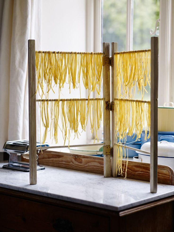 Pasta Drying Rack DIY
 wishlist pasta drying rack