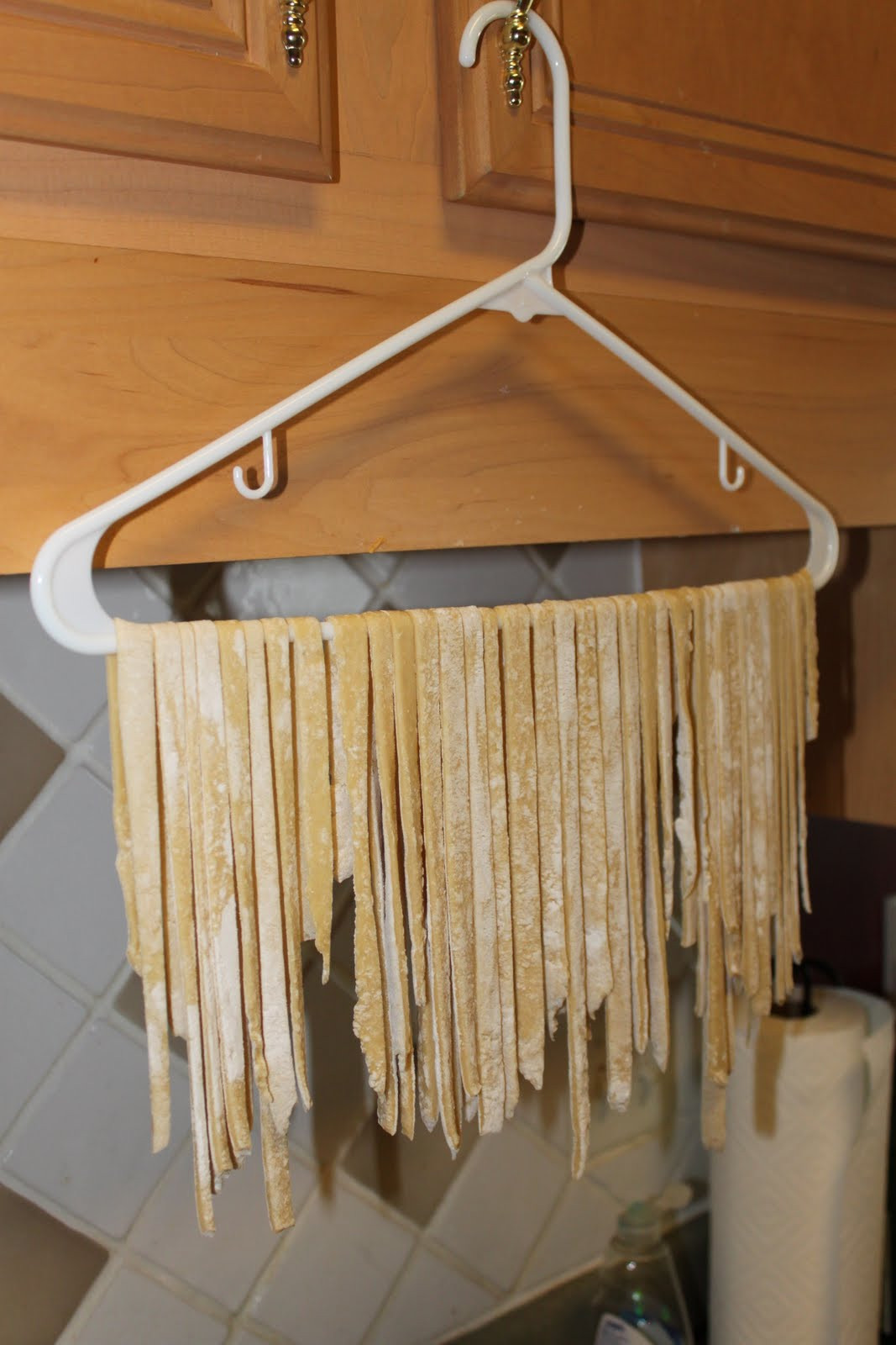 Pasta Drying Rack DIY
 My Own Road Homemade pasta