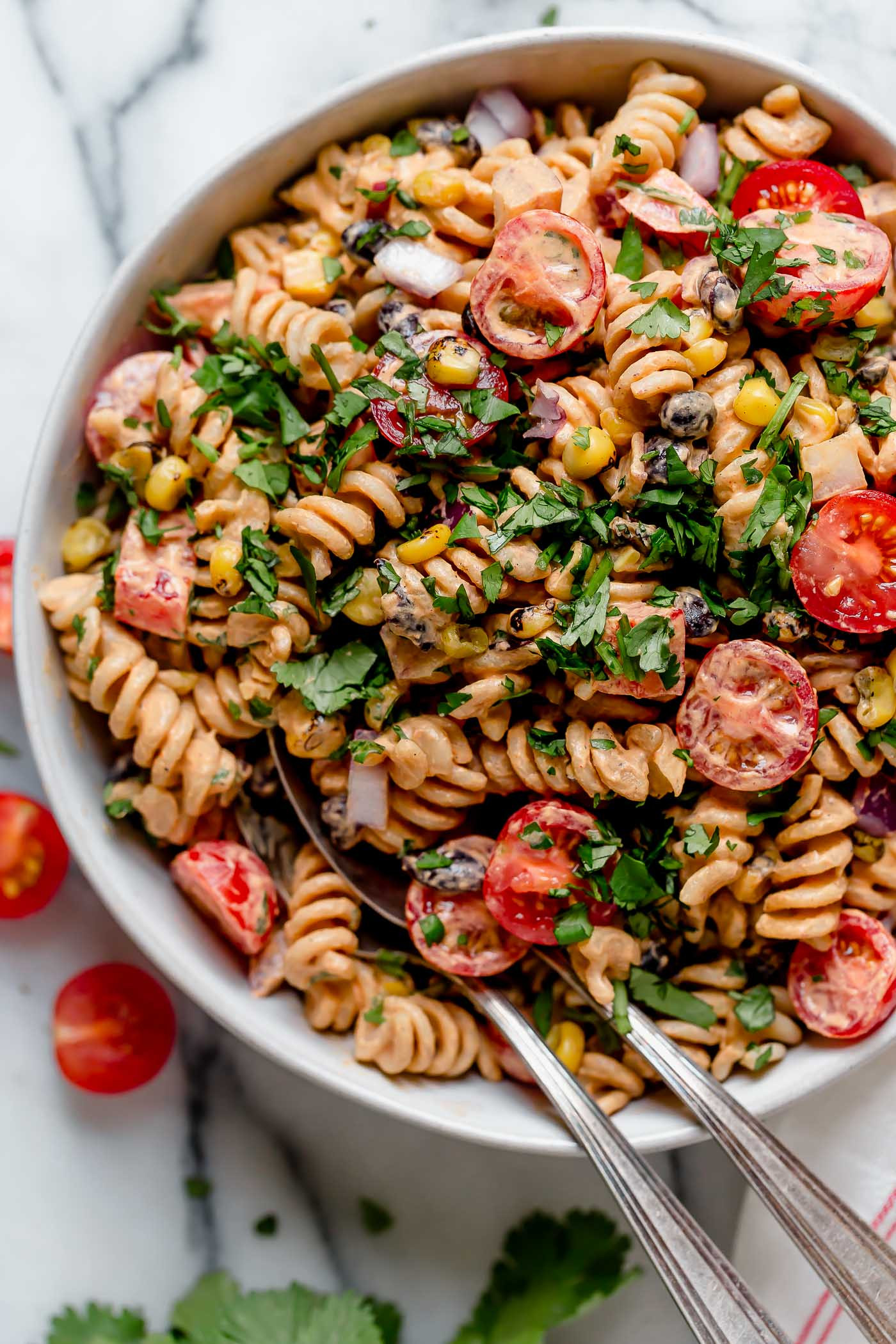 Pasta Salad Recipies
 vegan southwest pasta salad recipe make ahead plays