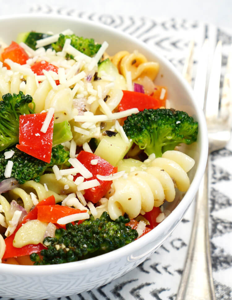 Pasta Salad Recipies
 The Best Pasta Salad Recipe Ever Happiness is Homemade