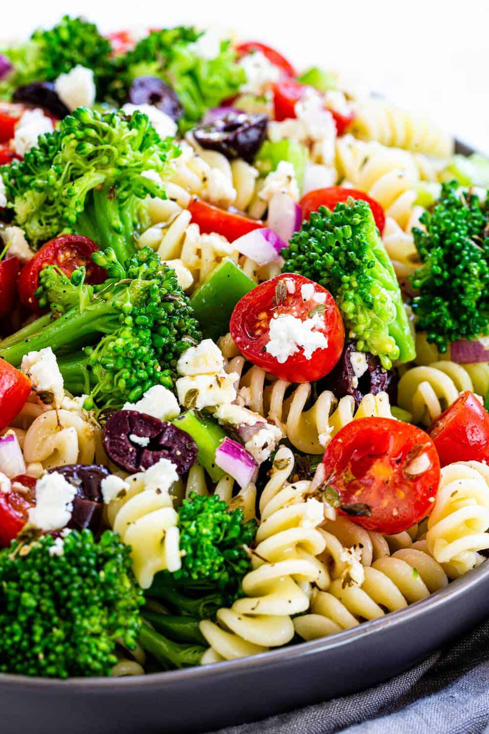 Pasta Salad With Broccoli
 Greek Broccoli Pasta Salad
