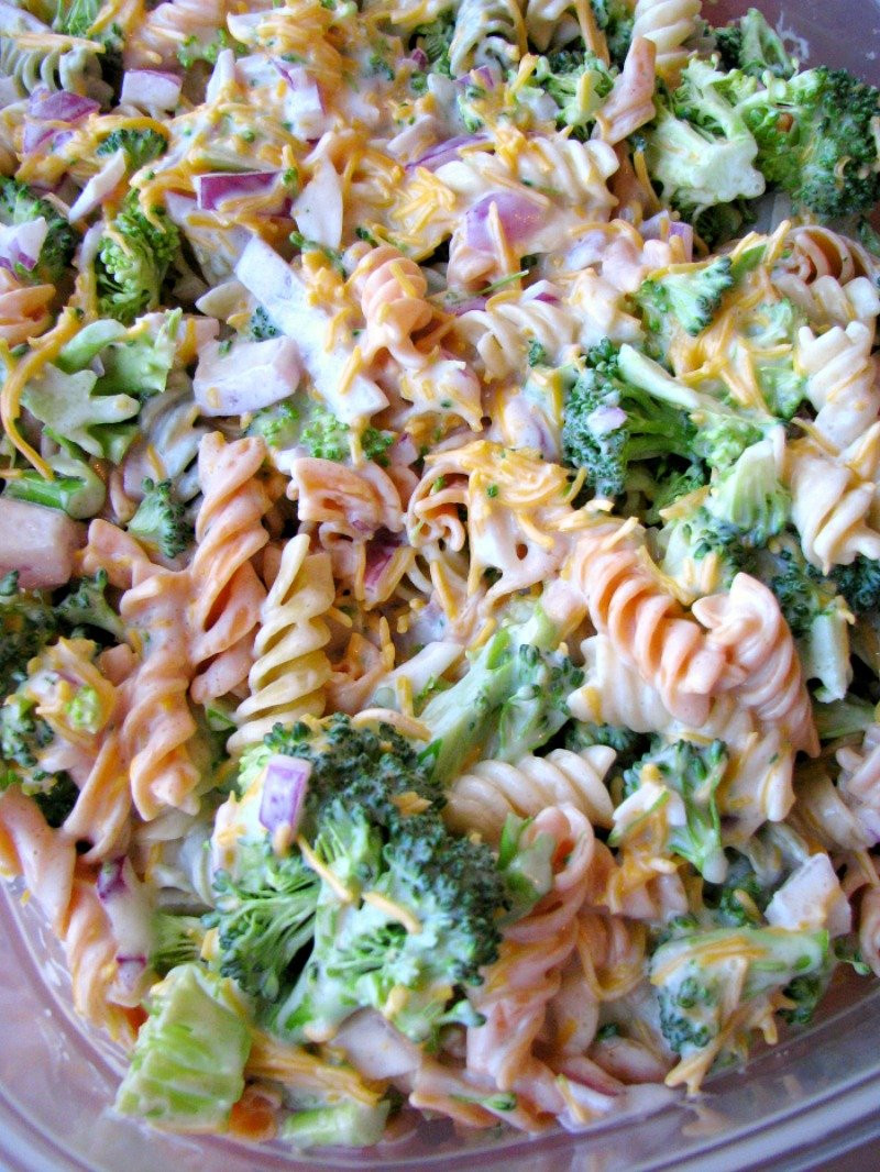 Pasta Salad With Broccoli
 Broccoli Cheddar Pasta Salad Walmart Copycat Recipe