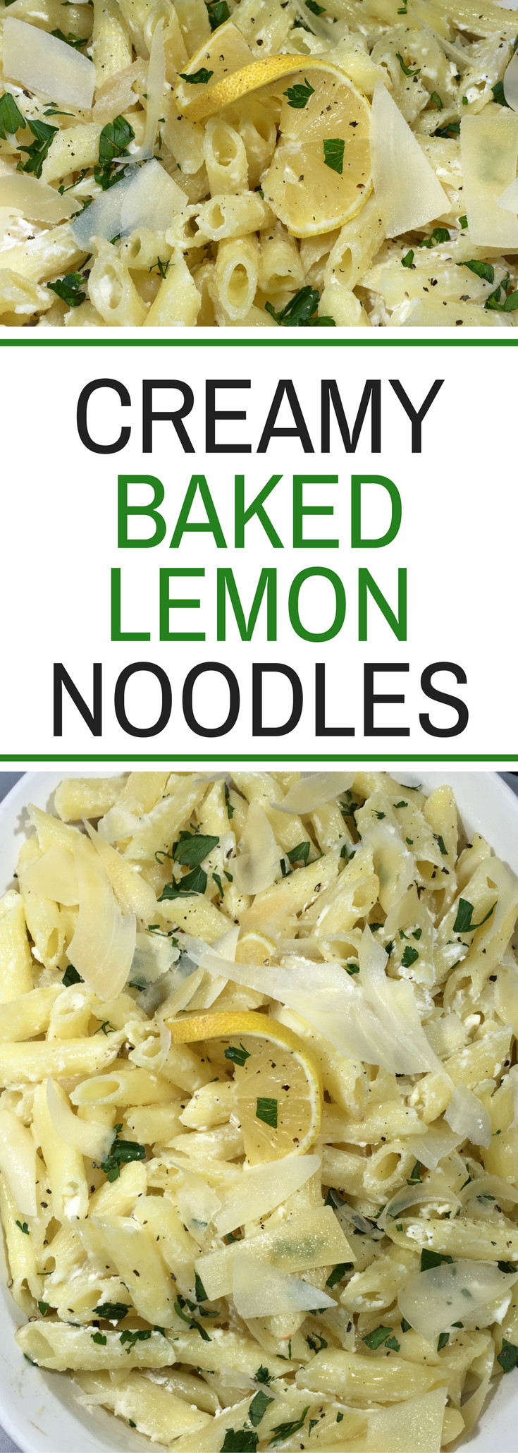 Pasta Side Dishes For Fish
 Creamy Baked Lemon Noodles