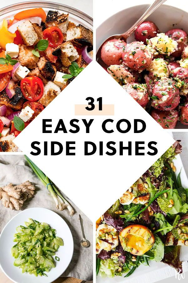 Pasta Side Dishes For Fish
 Having Cod for Dinner Here Are 31 Side Dish Recipes to