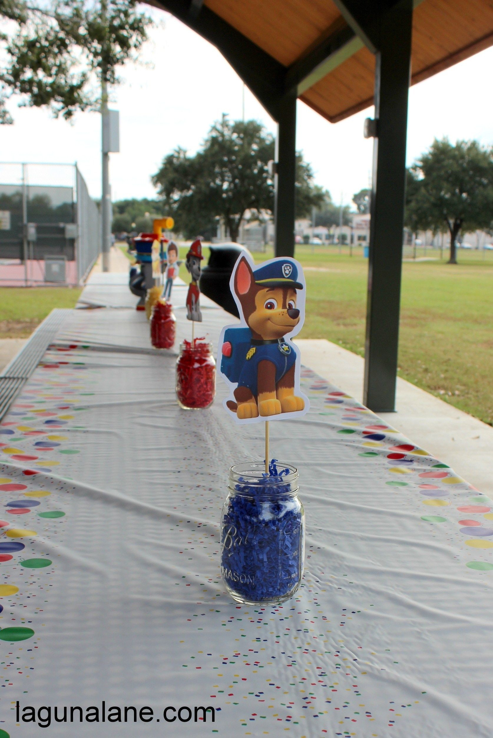 Paw Patrol Decorations DIY
 Paw Patrol Party for Kids on a Bud