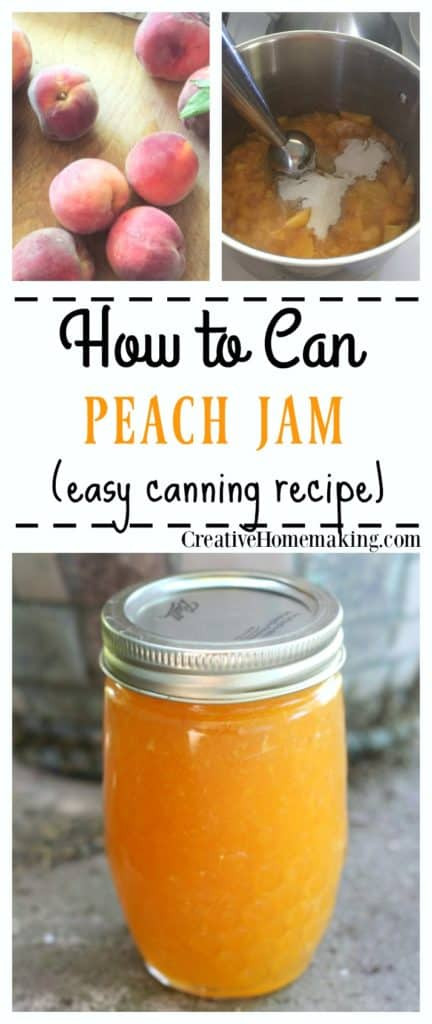 Peach Canning Recipes
 Canning Peach Jam Creative Homemaking