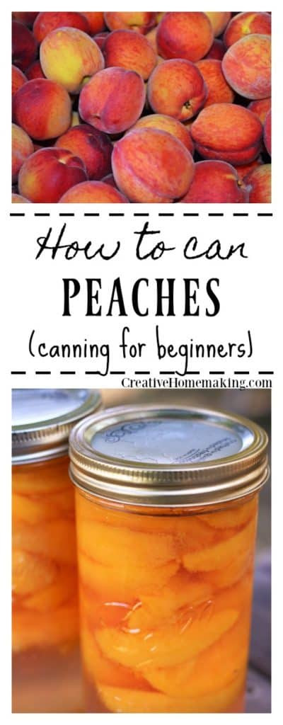 Peach Canning Recipes
 Canning Peaches Creative Homemaking