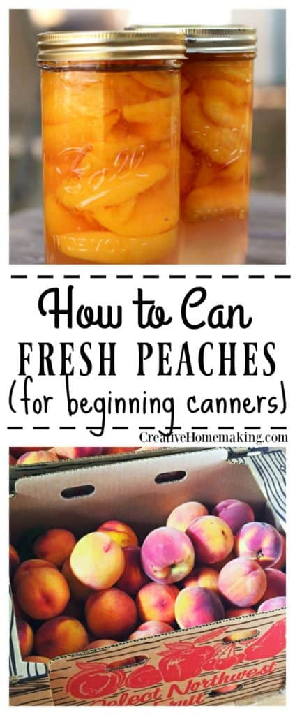 Peach Canning Recipes
 Canning Peaches Creative Homemaking