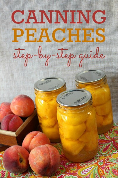 Peach Canning Recipes
 How to Can Peaches