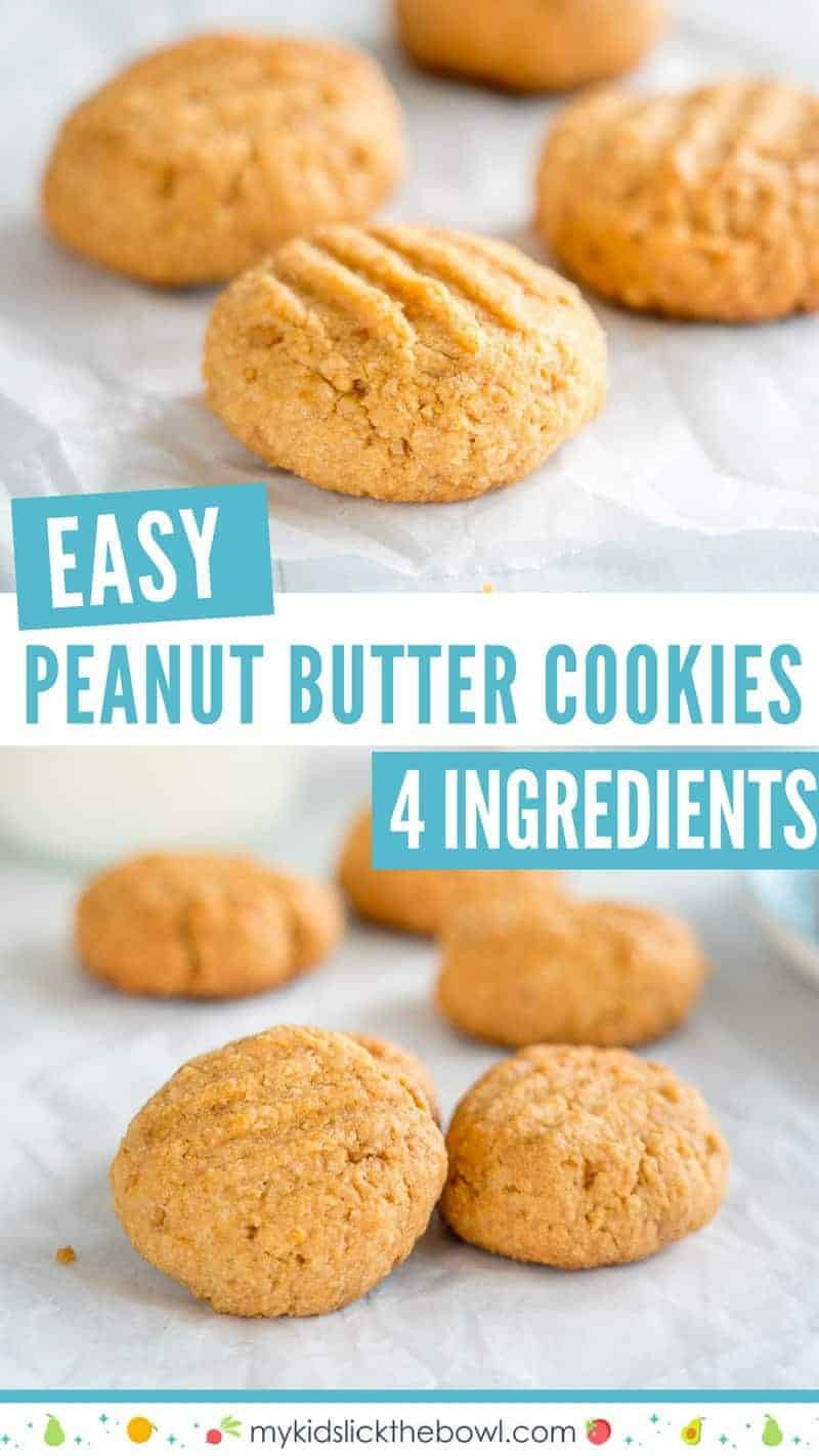 Peanut Butter Cookies Allrecipes
 Easy 4 Ingre nt Peanut Butter Cookies Low Sugar Recipe
