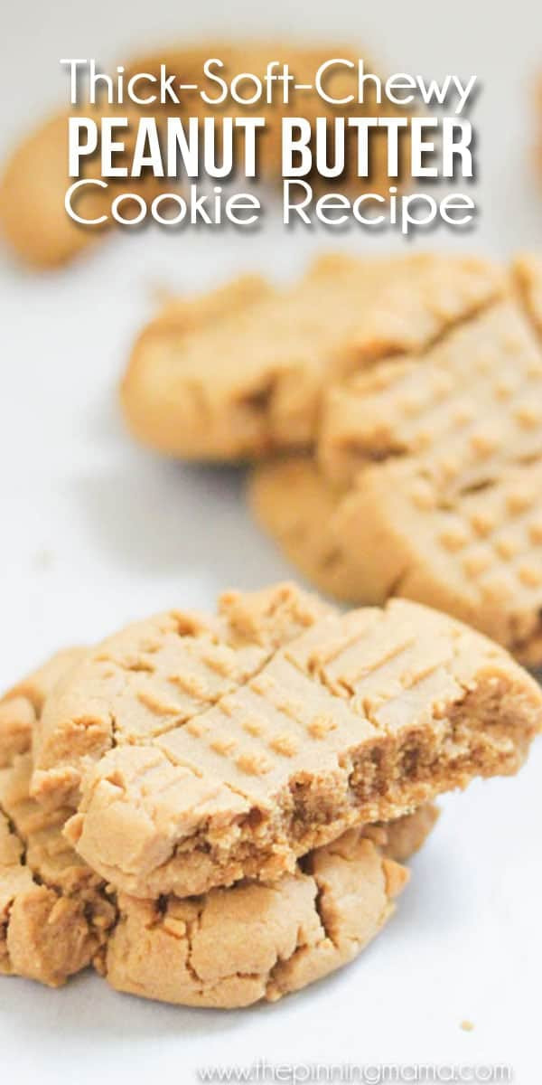 Peanut Butter Cookies Allrecipes
 Soft & Chewy Peanut Butter Cookie Recipe • The Pinning Mama