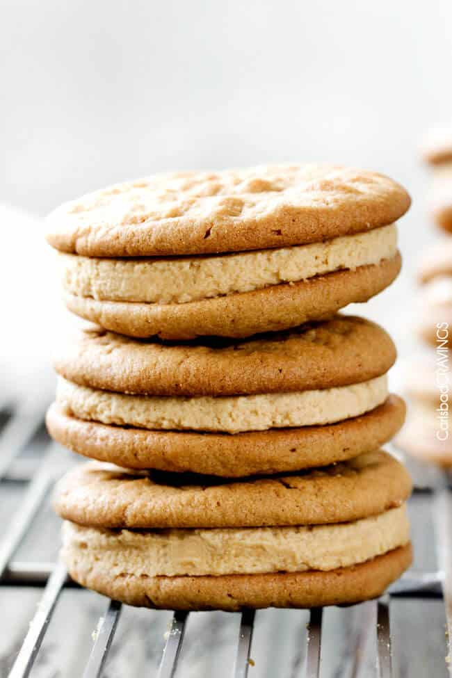 Peanut Butter Cookies For Two
 Soft tand Chewy Peanut Butter Cookies Sandwiches