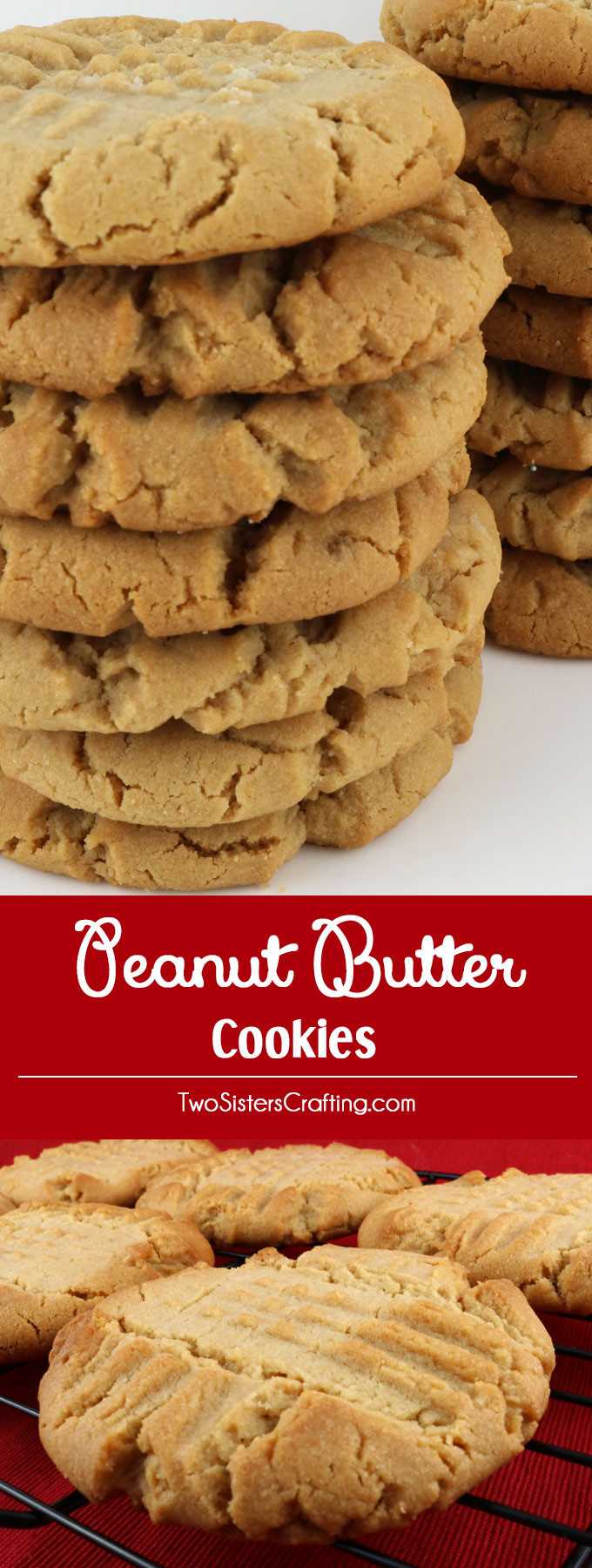 Peanut Butter Cookies For Two
 Peanut Butter Cookies Two Sisters
