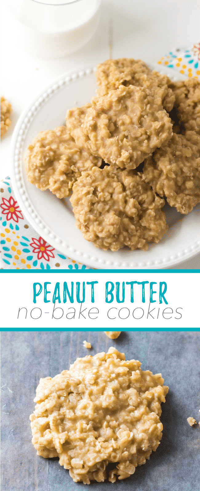 Peanut Butter Cookies No Butter
 Peanut Butter No Bake Cookies
