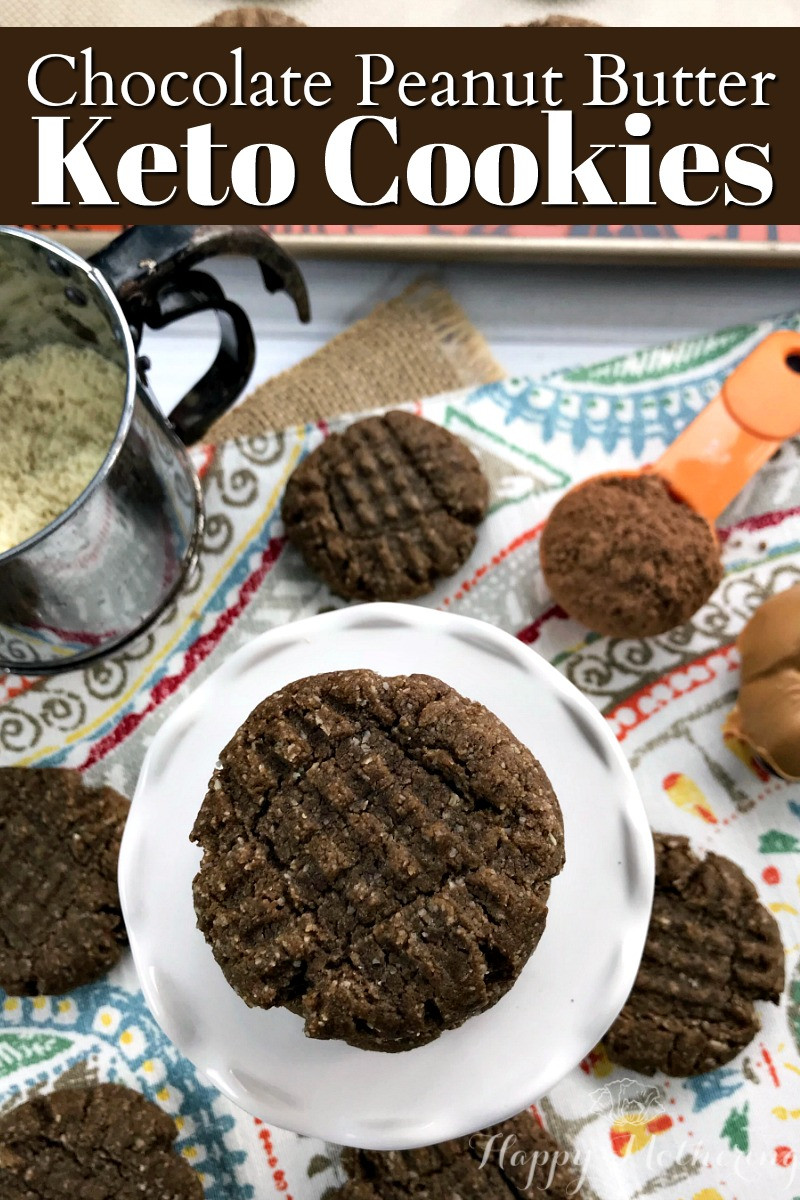 Peanut Butter On Keto Diet
 Easy Chocolate Peanut Butter Keto Cookies Happy Mothering