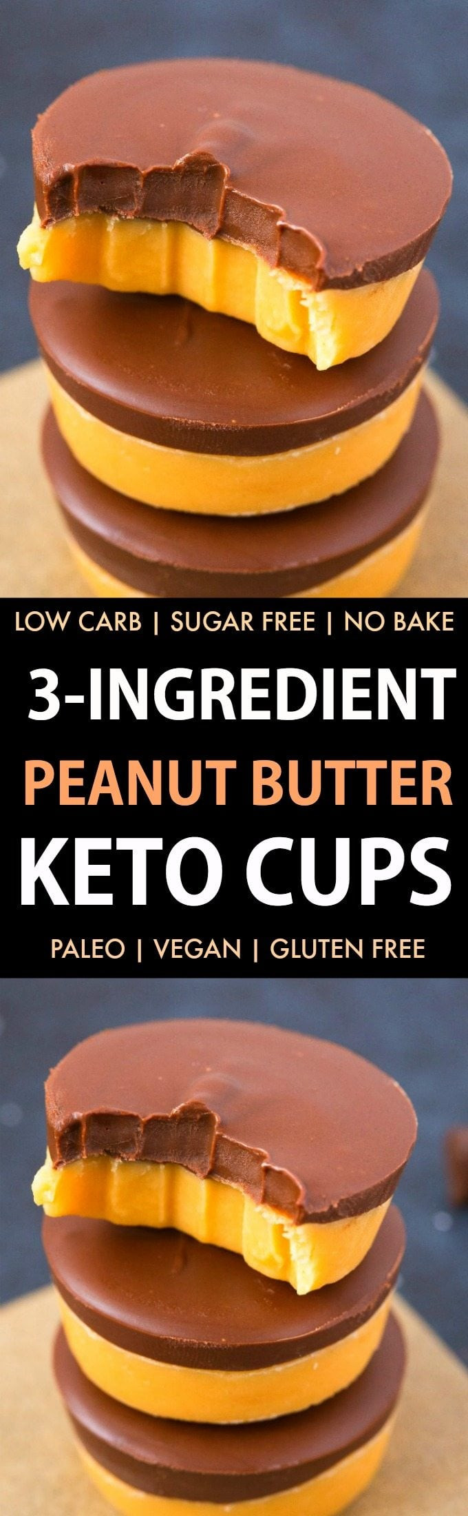 Peanut Butter On Keto Diet
 Healthy 3 Ingre nt Keto Peanut Butter Fudge Low Carb