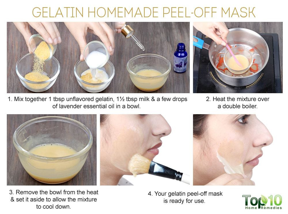 Peel Off Mask DIY
 Homemade Peel f Masks for Glowing Spotless Skin