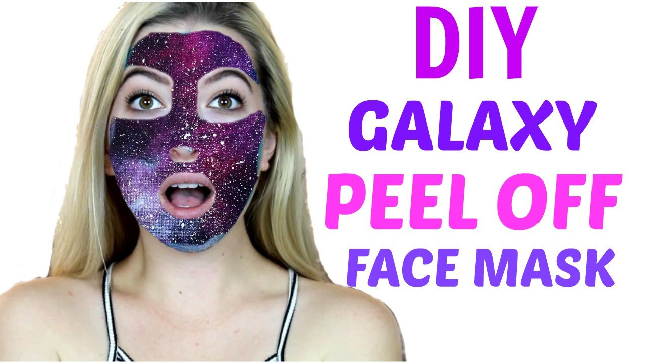 Peel Off Mask DIY
 DIY GALAXY PEEL OFF FACE MASK