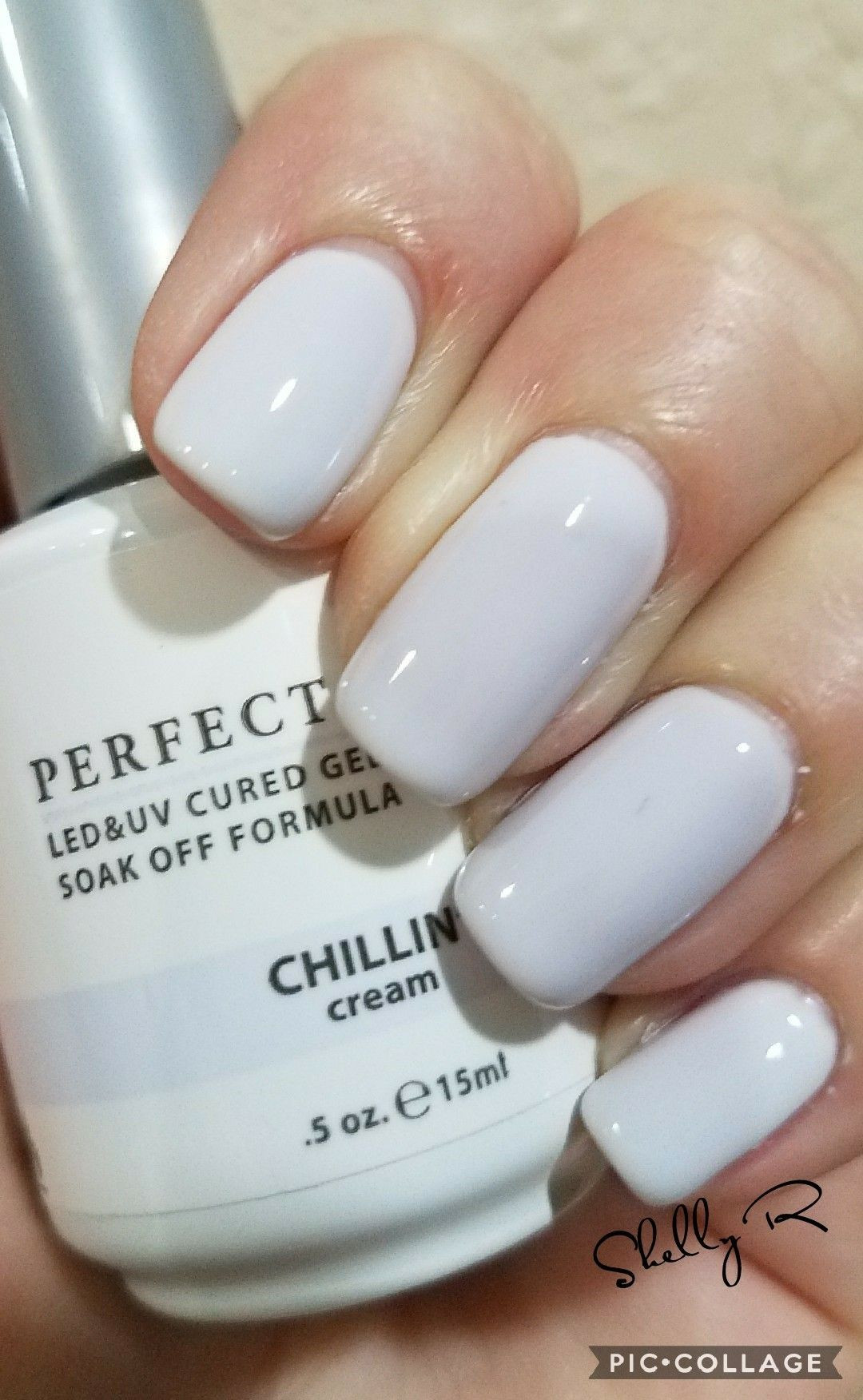 Perfect Match Nail Colors
 Perfect match Chillin 3 18 17 Gelish base and top tough