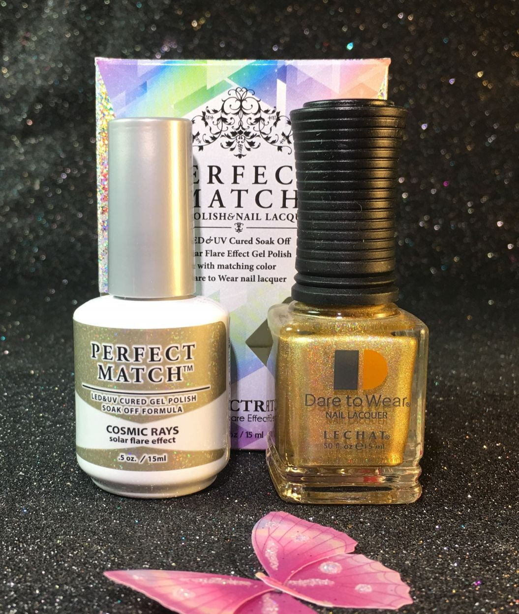 Perfect Match Nail Colors
 LeChat Cosmic Rays Spectra Collection Perfect Match Gel